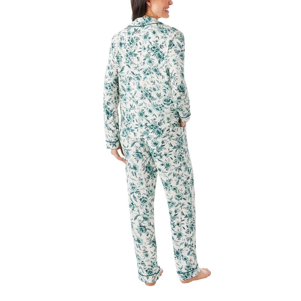 DreamMark Women's 2-Piece Notch Collar Pajama Set - NWOT - Picture 5 of 7